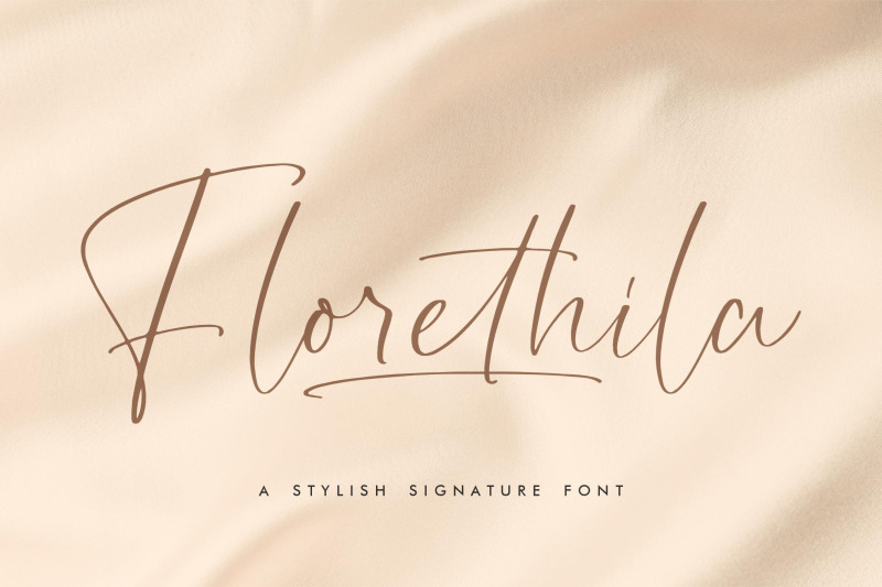 florethila-stylish-signature-font