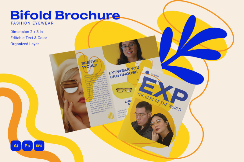 fashion-eyewear-bifold-brochure