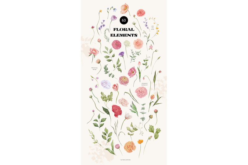 spring-watercolor-floral-set