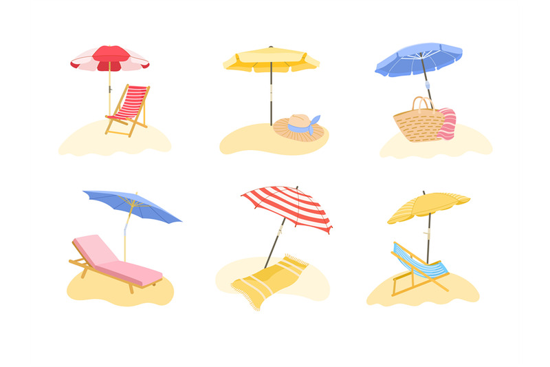 beach-sunshade-deck-chair-and-sun-protection-umbrella-for-summer-reso