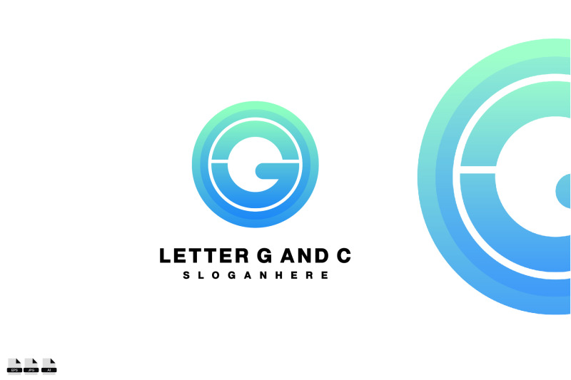 letter-g-and-c-logo-gradient-colorful-icon-symbol