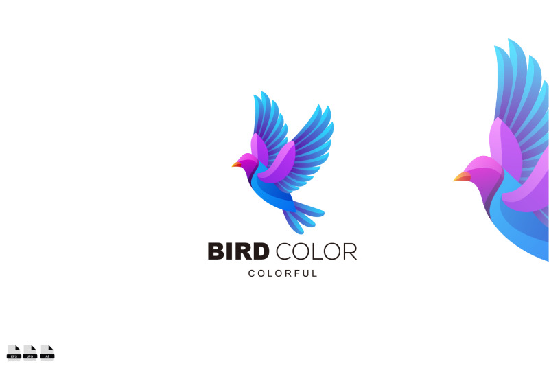 bird-logo-design-vector-gradient-colorful