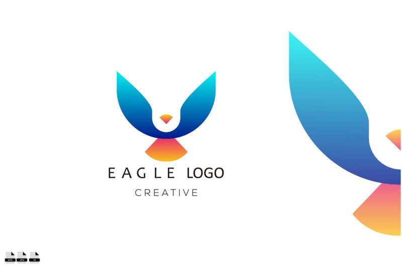 eagle-bird-logo-design-vector-colorful