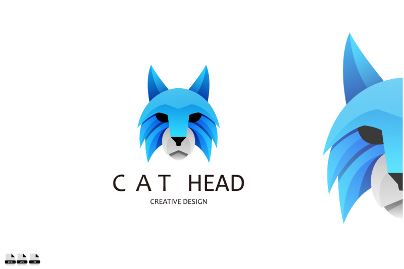 cat-head-design-vector-icon-colorful