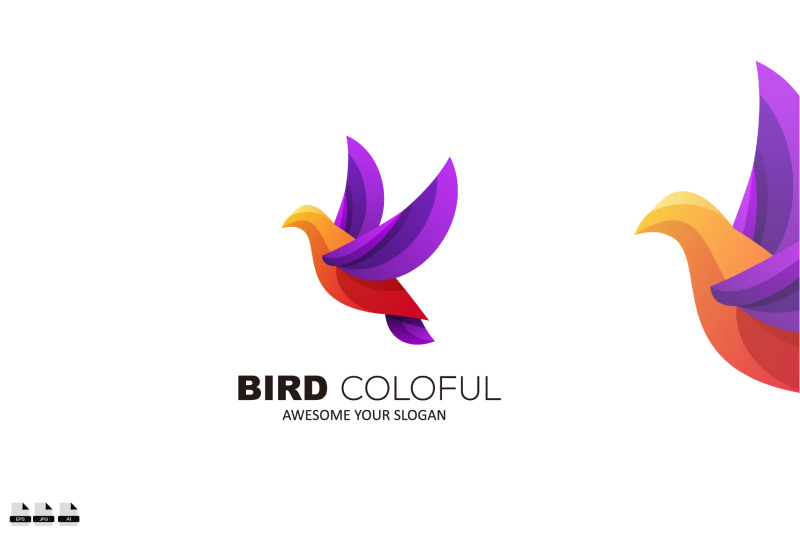 bird-design-logo-gradient-colorful