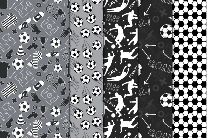 black-soccer-pattern-seamless-digital-papers