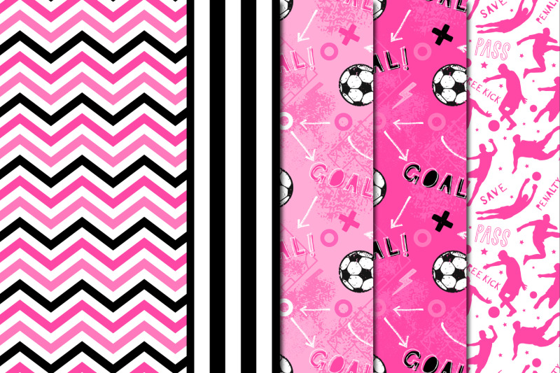 hot-pink-soccer-pattern-seamless-digital-papers