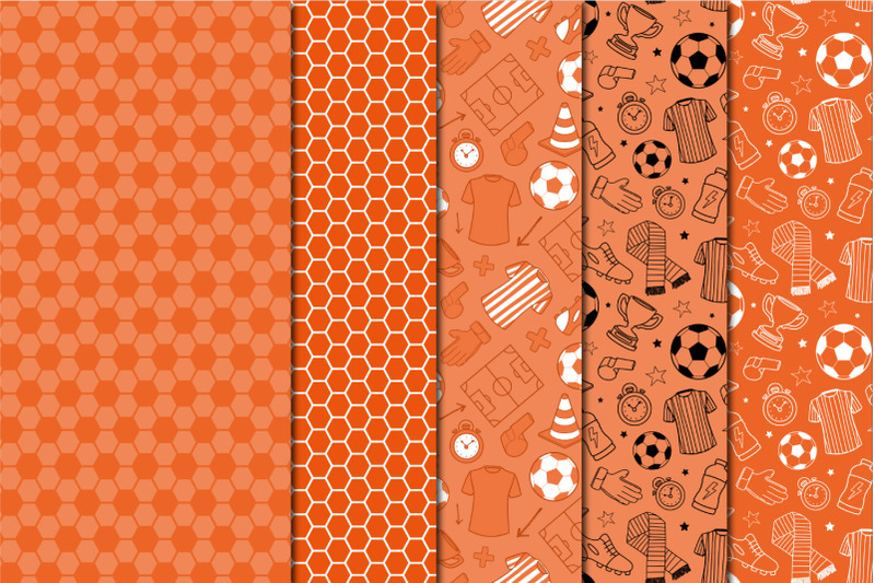 orange-soccer-pattern-seamless-digital-papers