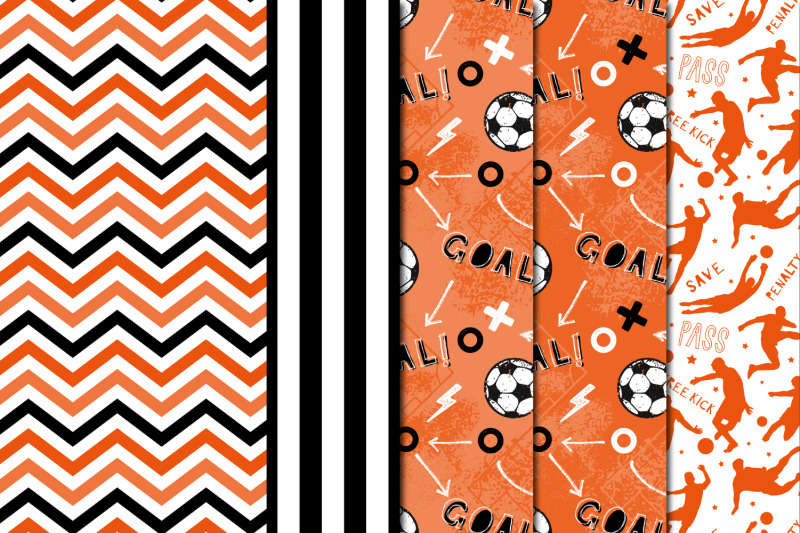 orange-soccer-pattern-seamless-digital-papers