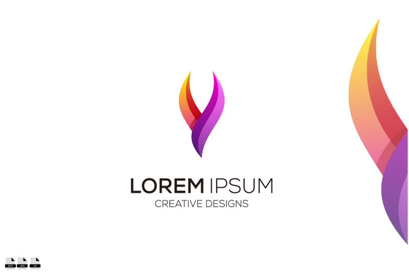 fire-logo-design-gradient-colorful-icon