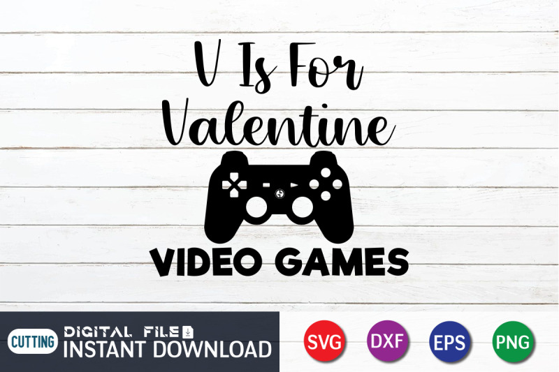 v-is-for-valentine-video-games-svg