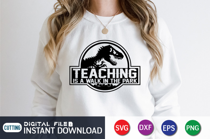 teaching-is-a-walk-in-the-park-svg