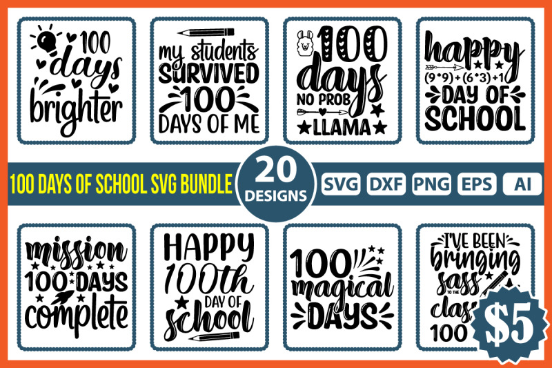 100-days-of-school-svg-bundle