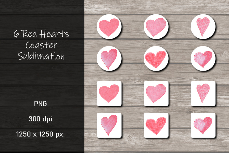 red-heart-coaster-sublimation-design-bundle-png