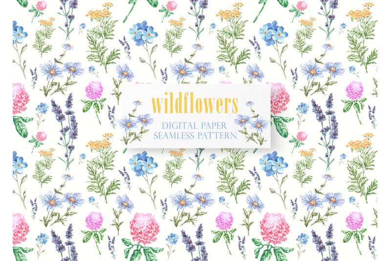 wildflowers-watercolor-seamless-pattern-digital-paper-meadow-flowers