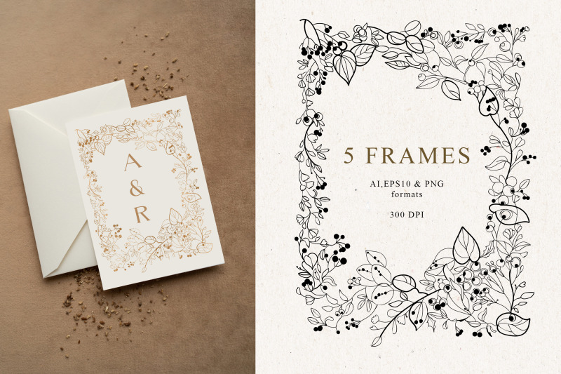 hand-drawn-decorative-golden-frames