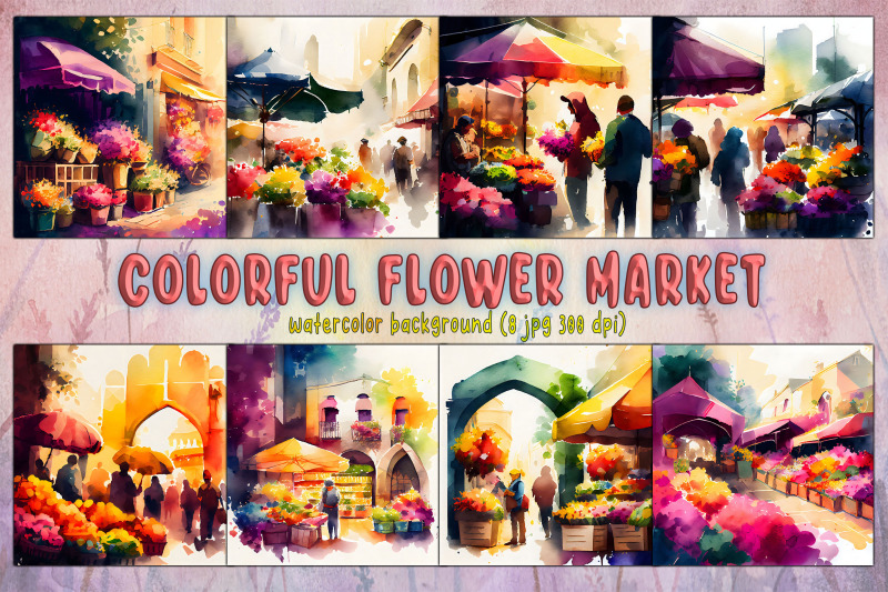 colorful-flower-market-watercolor