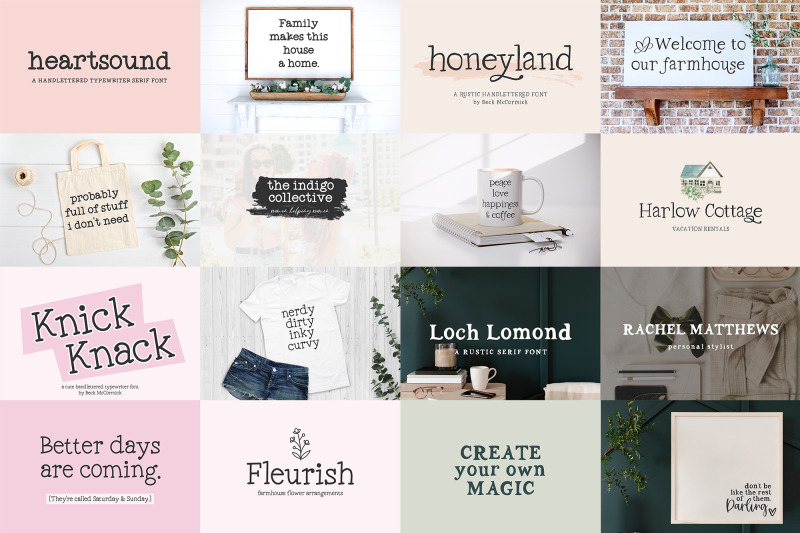 typewriter-font-bundle