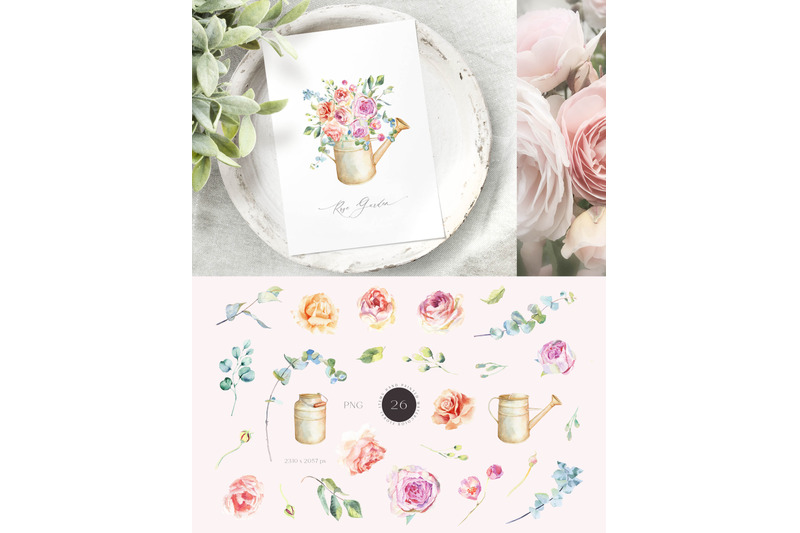 rose-garden-watercolor-set