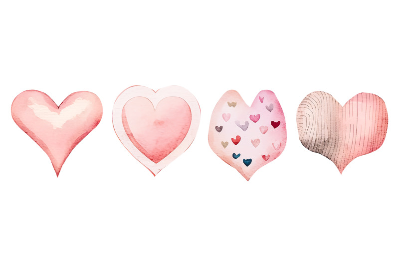 watercolor-pink-hearts