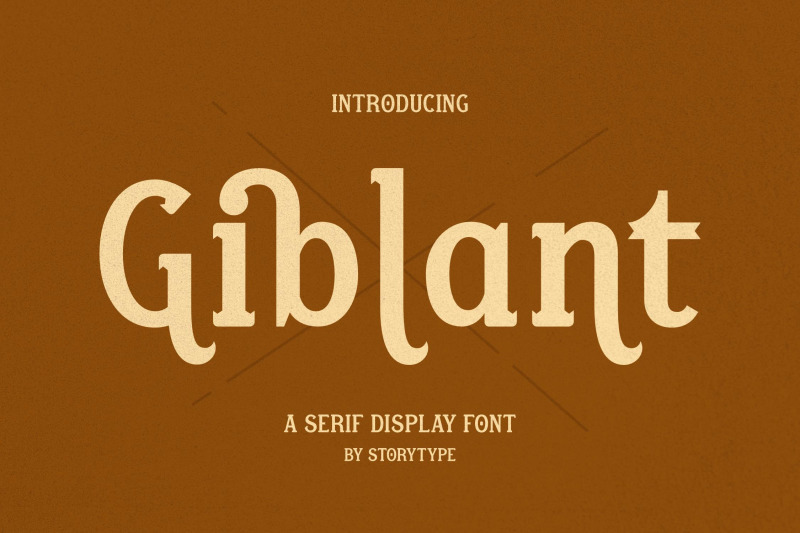 giblant-typeface