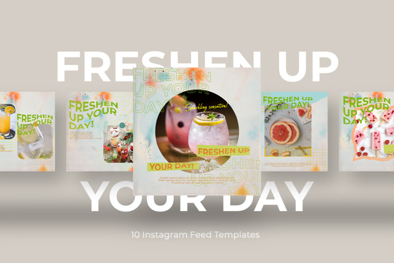 freshen-drinks-instagram-post-template