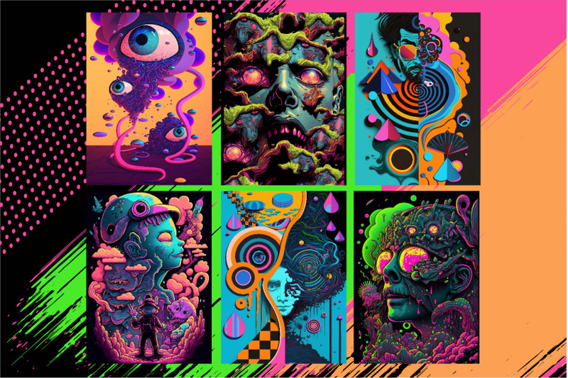 psychedelic-poster-set-art