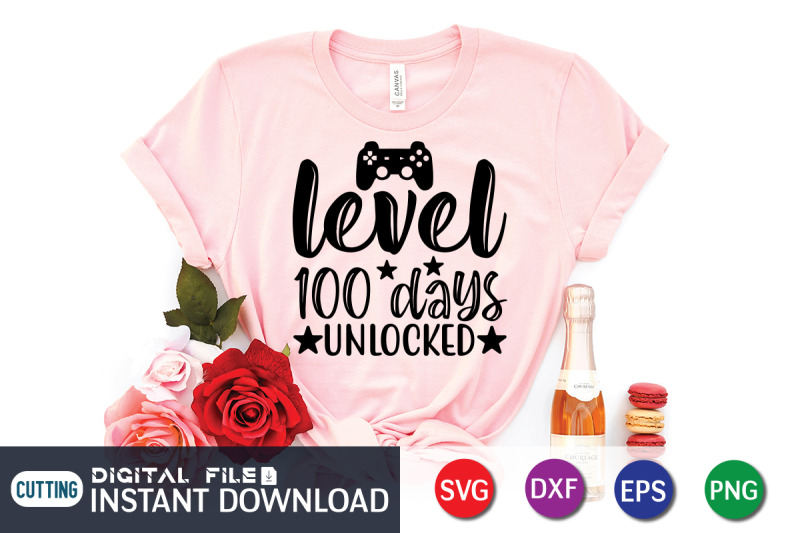 level-100-days-unlocked-svg