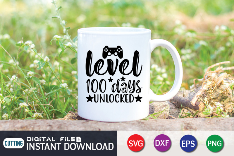 level-100-days-unlocked-svg