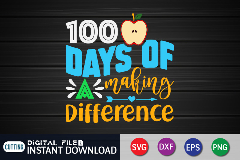 100-days-of-making-difference-svg