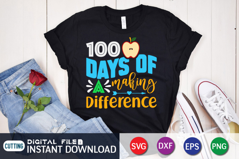 100-days-of-making-difference-svg