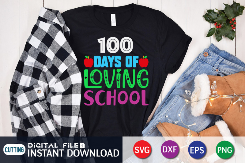 100-days-of-loving-school-svg