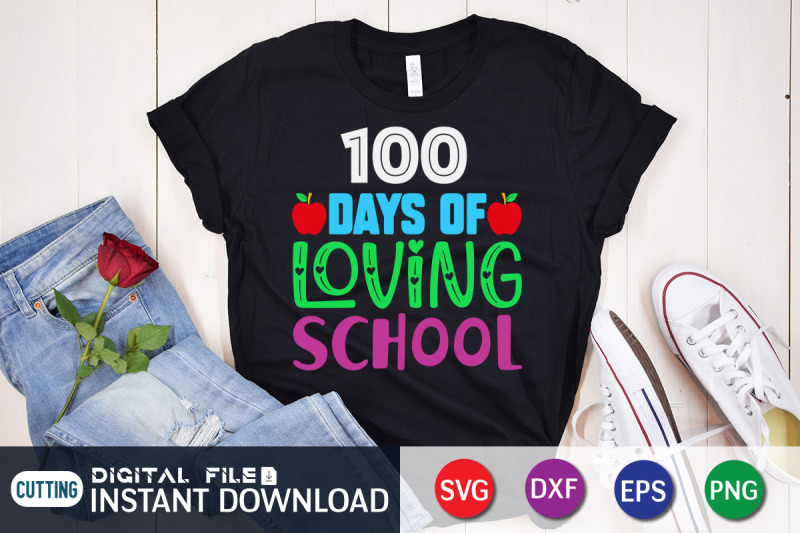 100-days-of-loving-school-svg