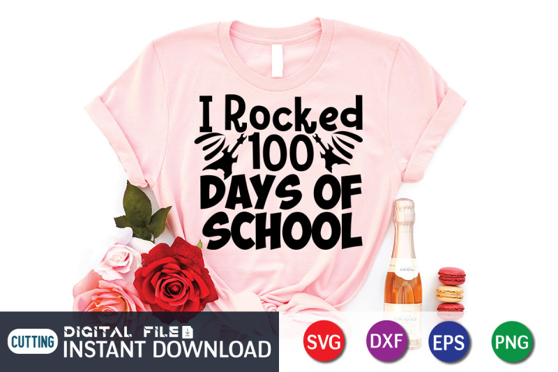 i-rocked-100-days-of-school-svg