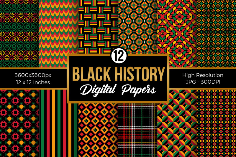black-history-month-digital-papers