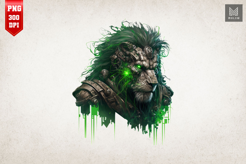 cyberpunk-lion-st-patrick-039-s-day-2