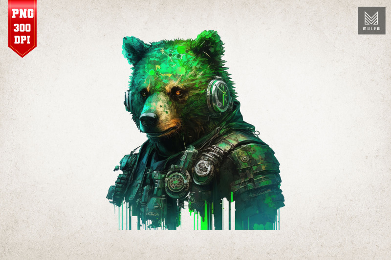 cyberpunk-bear-st-patrick-039-s-day