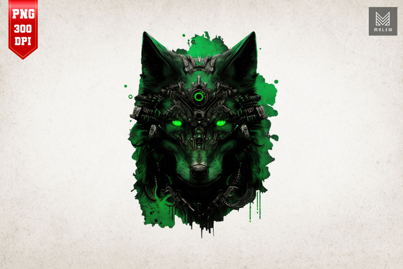 cyberpunk-wolf-st-patrick-039-s-day