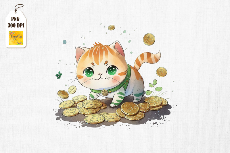 cute-cat-amp-gold-coins-st-patrick-039-s-day-3