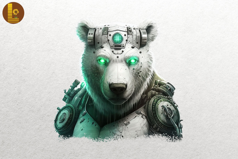 cyberpunk-polar-bear-st-patrick-039-s-day