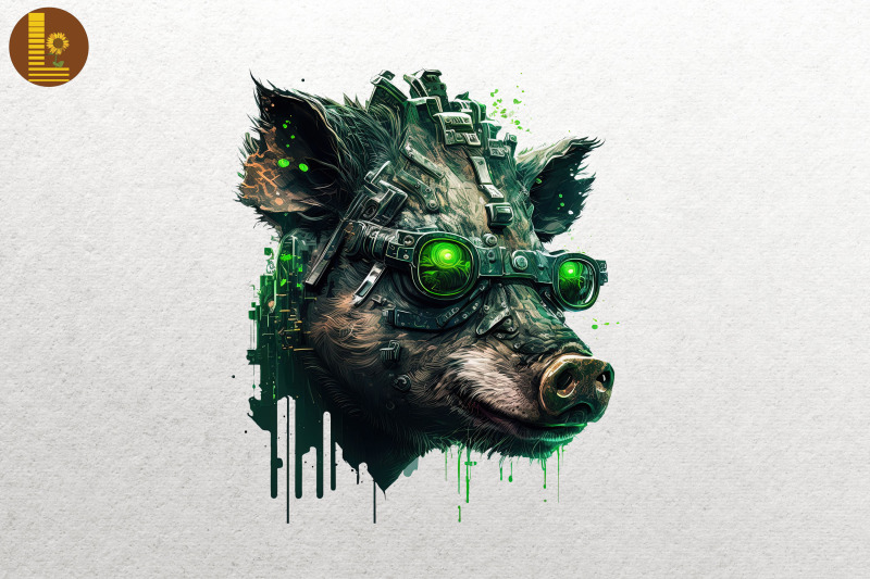 cyberpunk-boar-st-patrick-039-s-day