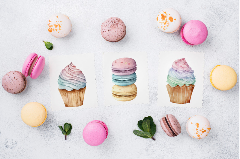 watercolor-sweets-clipart-desserts-digital-clipart