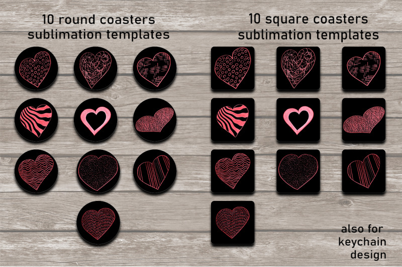 red-heart-coaster-sublimation-design-bundle-png