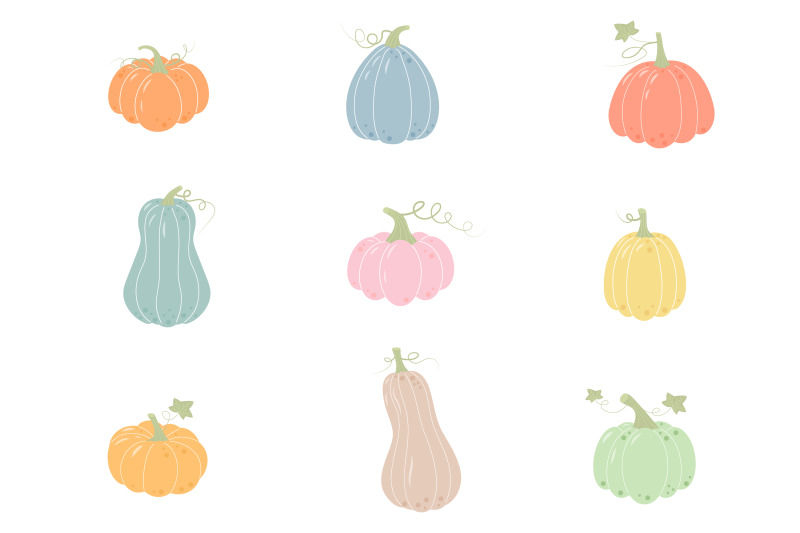 set-of-pumpkins-svg