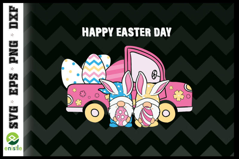 happy-easter-day-gnome-couple-car-truck