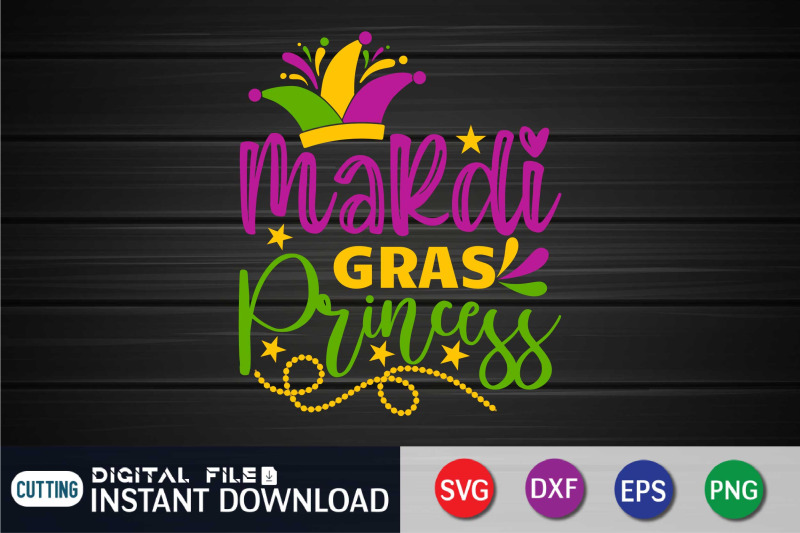 mardi-gras-princess-svg