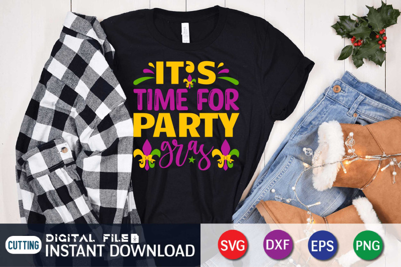 it-039-s-time-for-party-gras-svg