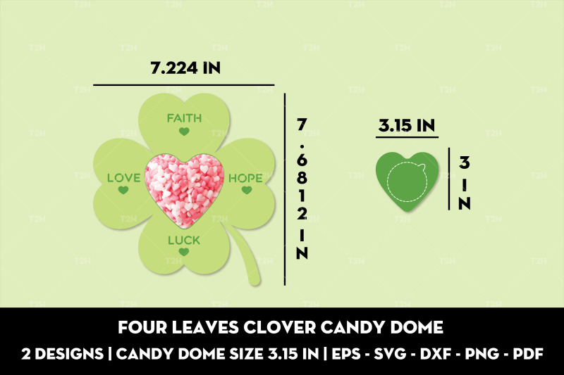 four-leaves-clover-candy-dome