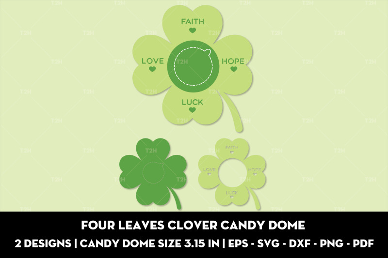 four-leaves-clover-candy-dome