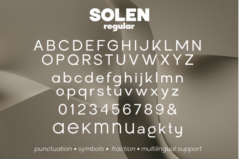 solen-font-family